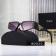 Light-luxury Fashionable Diamond Gradient Lenses Travel Versatile Sunglasses 0826