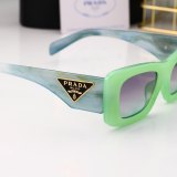 Retro Style Gradient Color Lenses Fashionable Versatile Sunglasses 32062