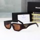 Retro Light-luxury Solid Color Lens Logo Decoration Fashion Sunglasses 32072