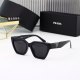 Retro Light Luxury Solid Color Lens Fashion Versatile Sunglasses 9994