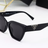 Retro Light Luxury Solid Color Lens Fashion Versatile Sunglasses 9994