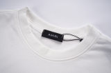 Summer New Fashion Wild Three-dimensional LOGO Cotton T-shirt White 8299#202458