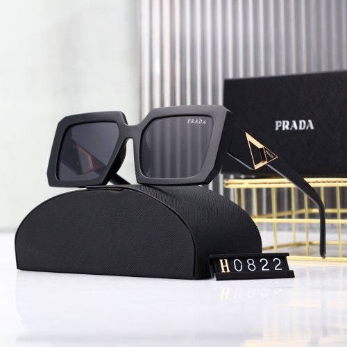 Enlarged Lenses Simple Stylish Versatile Sunglasses 0822