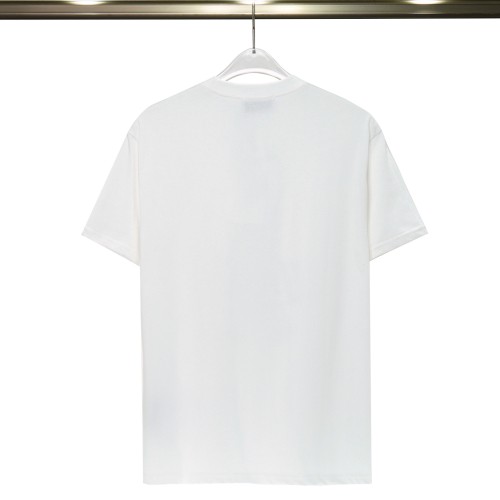 Summer New Fashion Wild Three-dimensional LOGO Cotton T-shirt White 8299#202458