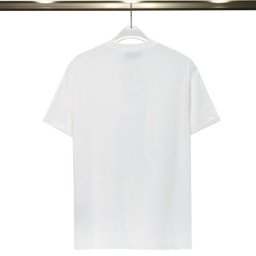 Summer New Fashion Versatile Letters Logo Printing Cotton T-shirt White 8282#202455