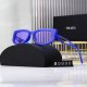 Simple Light-luxury Gradient Lenses Fashionable Versatile Sunglasses 0998