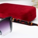 Retro Light Luxury Square Frame Gradient Lens Fashion Women's Glasses 3303