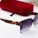 Retro Light Luxury Square Frame Gradient Lens Fashion Women's Glasses 3303