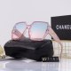 Simple Stylish Gradient Color Large Lenses Fashionable Travel Glasses 7163