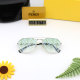 Unique Lenses Printing Design Simple Fashionable Versatile Glasses 858275