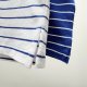 Summer 23SS Men's Adult casual Embroidery Stripes short sleeved polo shirt 1106