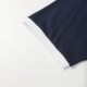 Summer New Men's Retro Matching Cotton Round Neck Short-sleeved T-shirt Dark Blue K550 # 202480