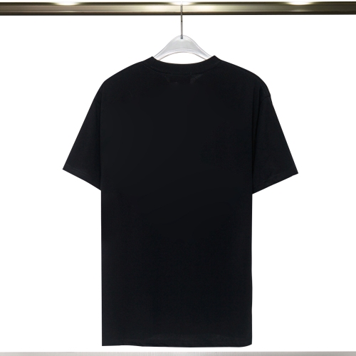 Summer New Men's Fashion 3D Printing Cotton T-shirt Black 8300#202458