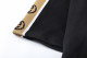 Summer New Unisex Fashion Versatile Letters Logo Embroidery Cotton T-shirt Black T2062#202460