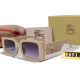 Retro Light-luxury Square Frame Gradient Lens Fashion Travel Glasses 6691