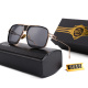 Grandmaster Noble Light-luxurious Metal Texture Gradient Lenses Stylish Sunglasses 6615