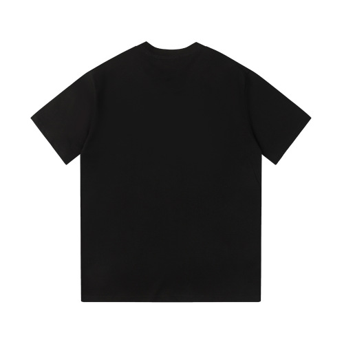 Summer New Fashion Versatile Printing Cotton Short-sleeved T-shirt Black 2529#202458
