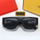 O Lock Retro Fashion Solid Color Lens Travel Versatile Glasses 3828