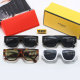 O Lock Retro Fashion Solid Color Lens Travel Versatile Glasses 3828