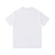 Summer New Fashion Versatile Printing Cotton Short-sleeved T-shirt White 2529#202458