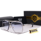 Mach-six Retro Light Luxury Metal Texture Gradient Color Lens Fashion Versatile Glasses 95527