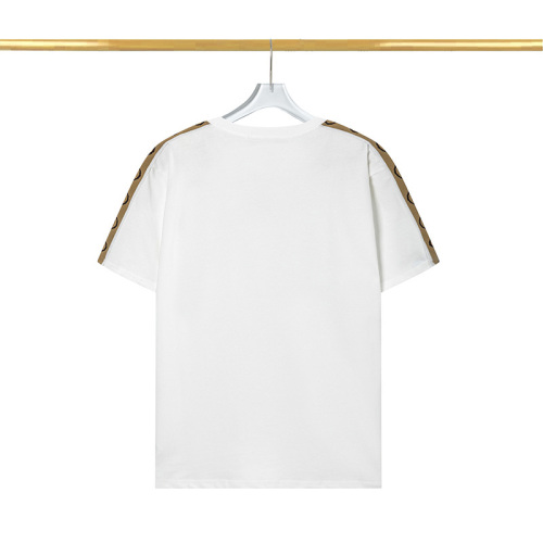 Summer New Unisex Fashion Versatile Letters Logo Embroidery Cotton T-shirt White T2062#202460