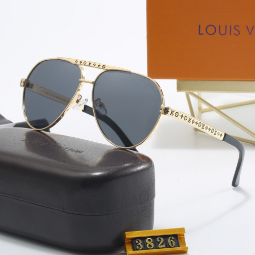 Attitude Exquisite Engraved Frame Gradient Color Large Lenses Trendy Versatile Sunglasses 3826