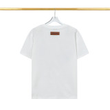 Summer New Unisex Fashion Printed Cotton Short Sleeve T-Shirt White T2043#202458