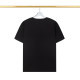 Summer New Unisex Fashion Tiger Head Logo Embroidery Cotton T-shirt Black T2056#202360