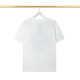 Summer New Unisex Fashion Tiger Head Logo Embroidery Cotton T-shirt White T2056#202360