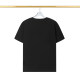 Summer New Unisex Fashion Tiger Logo Embroidery Loose Cotton Short-sleeved T-shirt Black 12006#202363