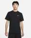 Men's Sun Protection Quick Dry Dri-FIT UV Hyverse Short Sleeve T-Shirt Black