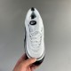 Adult Air Max 97 Sneaker Shoes White Black