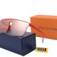 Waimea Integrated Gradient Color Large Lenses Minimalist Fashionable Travel Glasses 2330