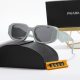 Symbole Trendy Thick Frame Gradient Lens Travel Versatile Glasses 2660