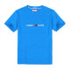 Summer Men's Adult Simple Embroidery Cotton Round Neck Short Sleeve T-Shirt 1081