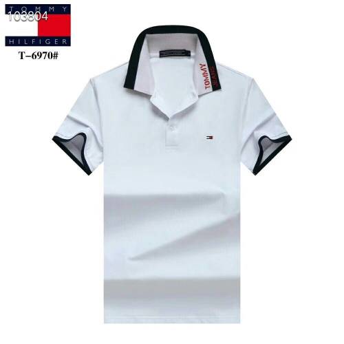 Summer Men's Adult Fashion Cotton Short Sleeve Polo Shirt