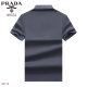 Summer Men's Adult Simple Solid Color Cotton Short Sleeve Polo Shirt 8534