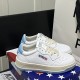 Medalist Low Sneakers White Blue