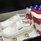 Medalist Low Sneakers White Red