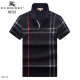 Men's Adult Fashion Striped Cotton Short Sleeve Polo Shirt 8551