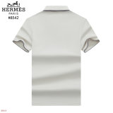 Men's Adult Fashion Multicolor Striped Cotton Short Sleeve Polo Shirt 8542
