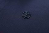 Men's Adult Simple Embroidered Logo Solid Color Cotton Short Sleeve Polo Shirt 8561