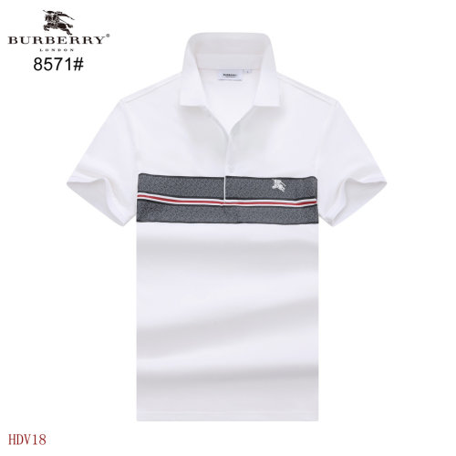 Men's Adult Fashion Printed Embroidered Logo Cotton Short Sleeve Polo Shirt 8571