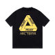 Triangles pattern 23SS adult 100% Cotton casual Print short sleeved Crewneck t shirt Tees Clothing oversized