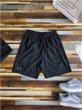 Men's Simple Printed Casual Athletic Shorts Black LR-8251