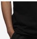 Men's Adult Fashion Print Cotton Casual Short Sleeve T-Shirt Black FB-7400