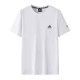 Summer Men's Adult Simple Embroidery Hundred Casual Short Sleeve T-Shirt XP-016