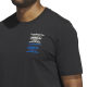 Summer Adult Men's Simple Printed Cotton Short Sleeve T-Shirt Black IJ-0981