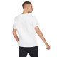 Summer Men's Adult Simple Printed Casual Short Sleeve T-Shirt White FW-5557